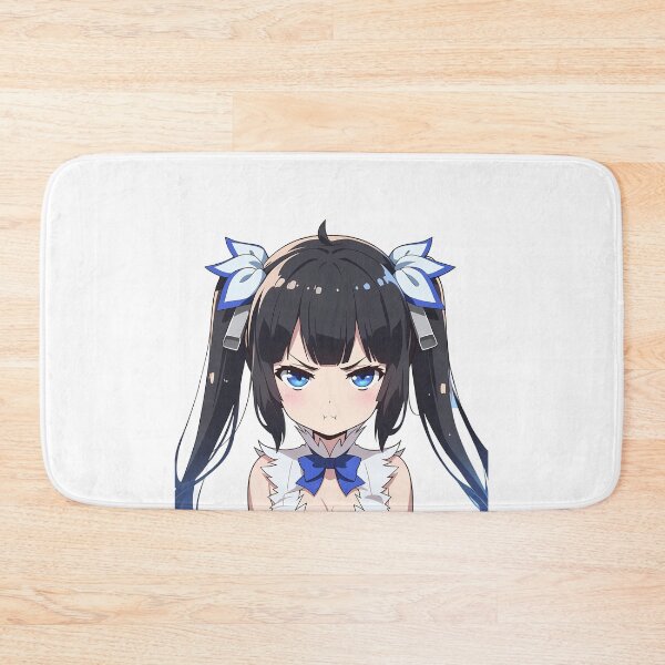 Item preview, Hestia Danmachi Chibi Kawaii Angry Twin Tails Mood designed and sold by 108Recordings.