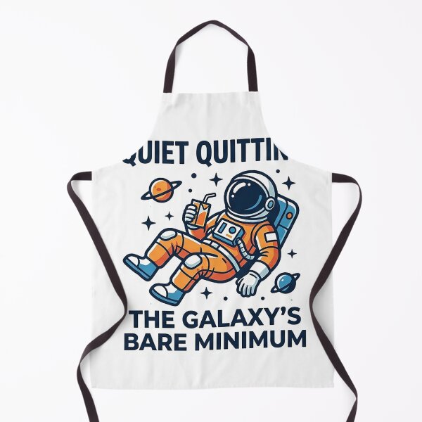 Item preview, Quiet quitting the galaxy bare minimum designed and sold by Loja Boeira.