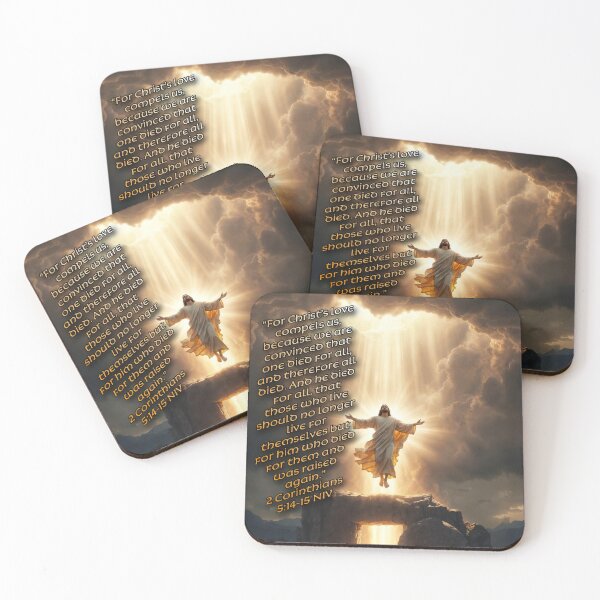 Item preview, 2 Corinthians 5:14-15 NIV - JCTRUTHER designed and sold by JCTRUTHERshop.