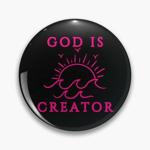 Item preview, God Is Creator –  Pink Design designed and sold by MoriaStore.