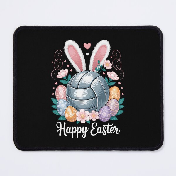 Item preview, Volleyball Egg Bunny Ears Happy Easter Day designed and sold by PunkNation-Arts.
