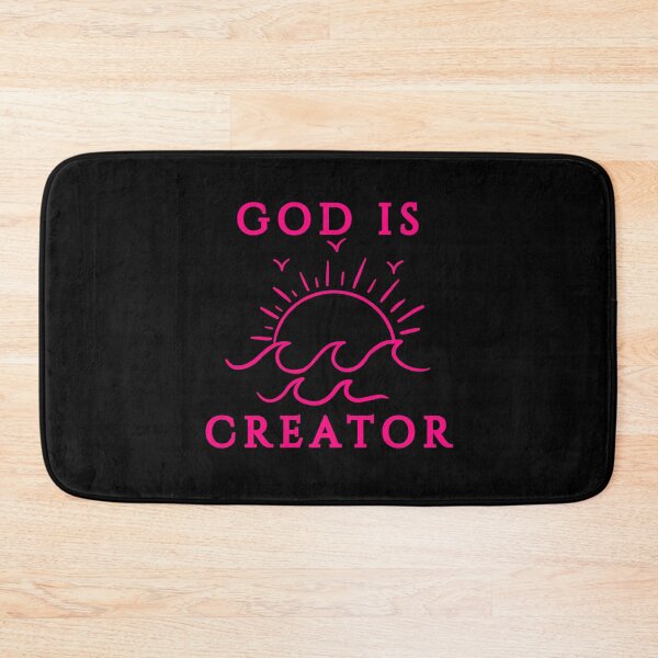 Item preview, God Is Creator –  Pink Design designed and sold by MoriaStore.