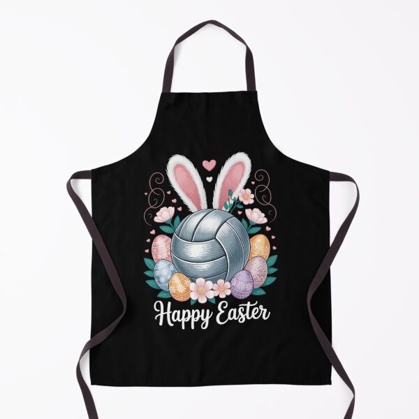 Item preview, Volleyball Egg Bunny Ears Happy Easter Day designed and sold by PunkNation-Arts.