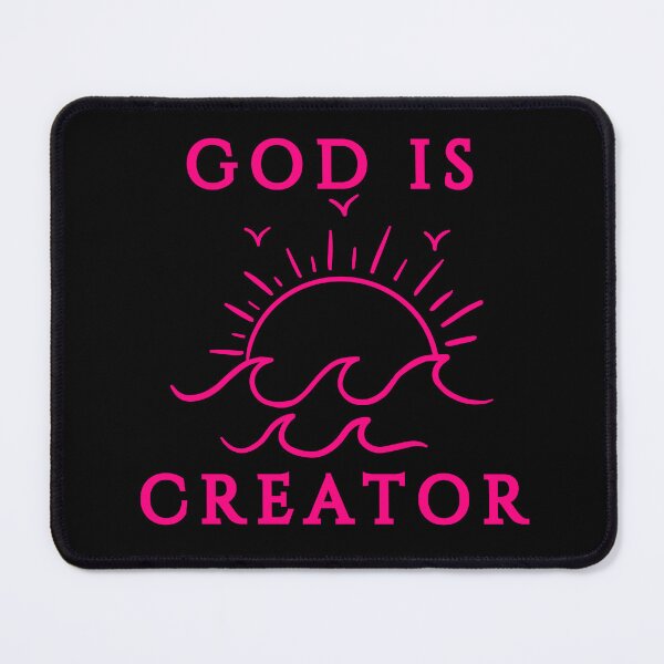 Item preview, God Is Creator – Pink Design designed and sold by MoriaStore.