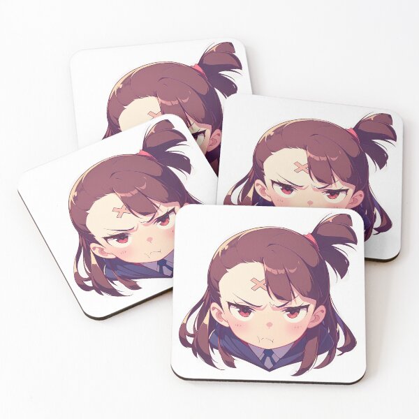 Item preview, Atsuko Kagari Little Witch Academia Chibi Kawaii Angry Magic Mood designed and sold by 108Recordings.