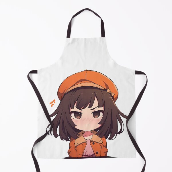 Item preview, Nadeko Sengoku Bakemonogatari Chibi Angry Beret Pout designed and sold by 108Recordings.