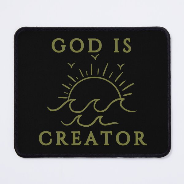 Item preview, God Is Creator –  Green Design designed and sold by MoriaStore.