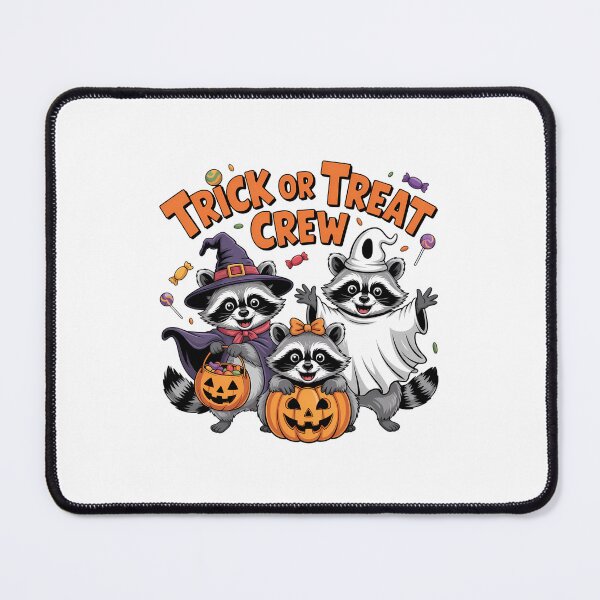 Item preview, Trick or Treat Crew Racoon Spooky Season designed and sold by PunkNation-Arts.