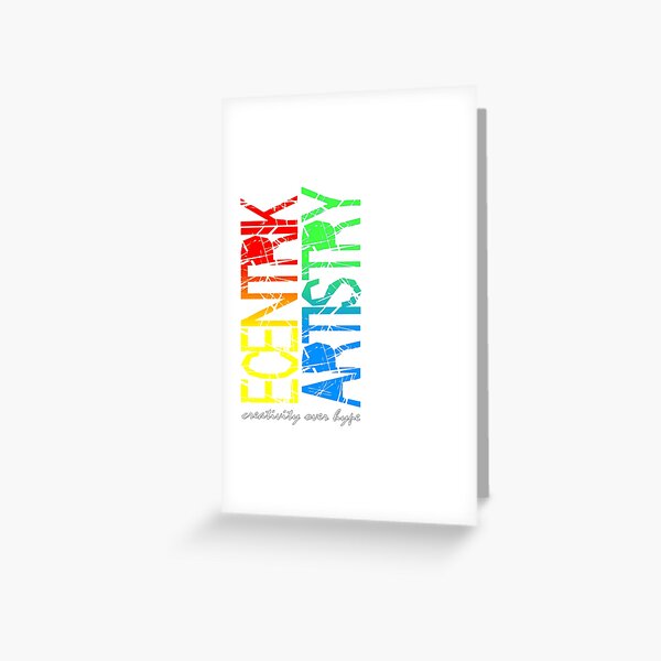 "Vertical" Greeting Card