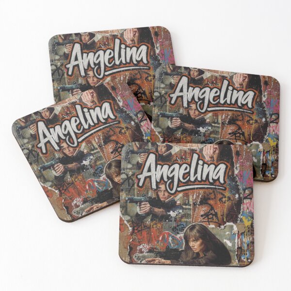 Item preview, Angelina Jolie Urban Street Art Collage designed and sold by Vicky021.