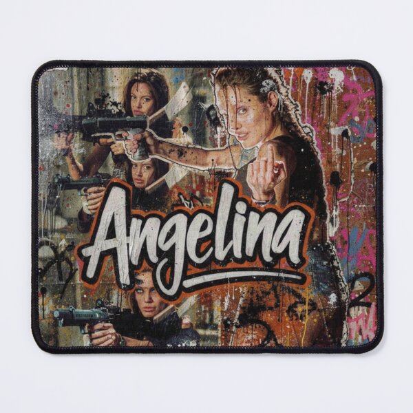 Item preview, Angelina Jolie Urban Street Art Collage designed and sold by Vicky021.
