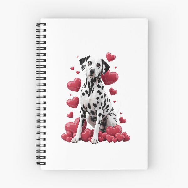Item preview, Valentines Day Love Hearts Dalmatian Dog Puppy Lover designed and sold by PunkNation-Arts.