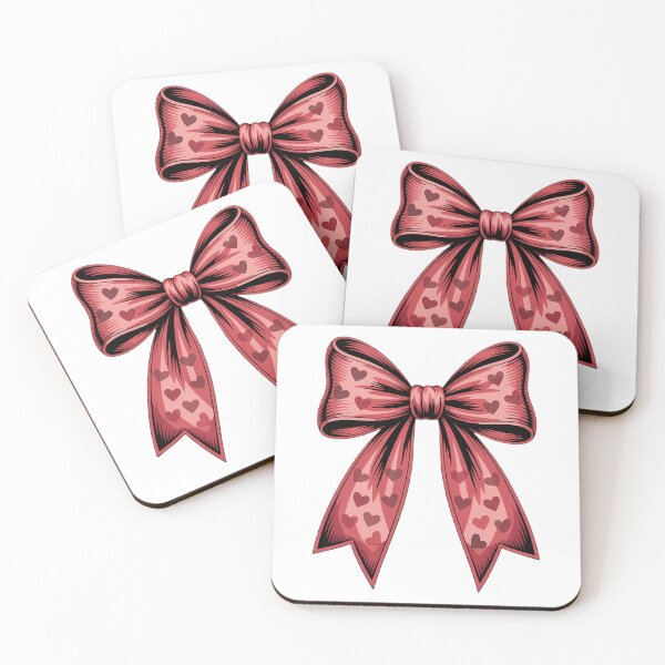 Item preview, Valentine's day Heart Coquette Bow designed and sold by HellD3vil-Art.