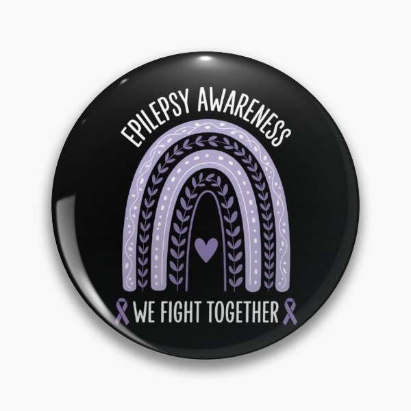 Item preview, We Fight Together Epilepsy Awareness Epilepsy designed and sold by Moon-Ape.