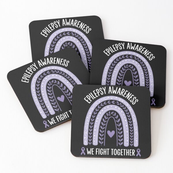 Item preview, We Fight Together Epilepsy Awareness Epilepsy designed and sold by Moon-Ape.
