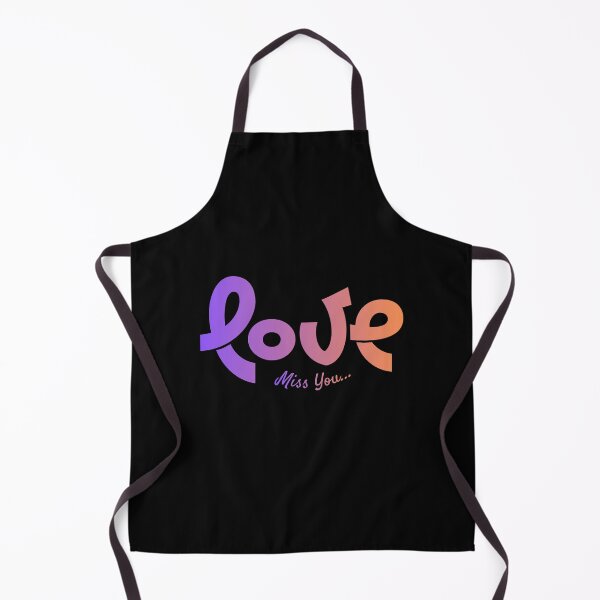 Item preview, Love Miss You Typography designed and sold by NxtGenDesigns.