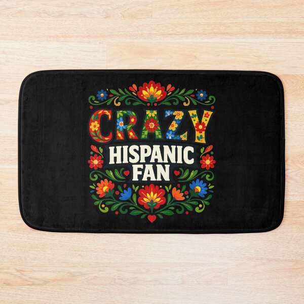 Item preview, Crazy Hispanic Spurs Fan designed and sold by jillianhanna.