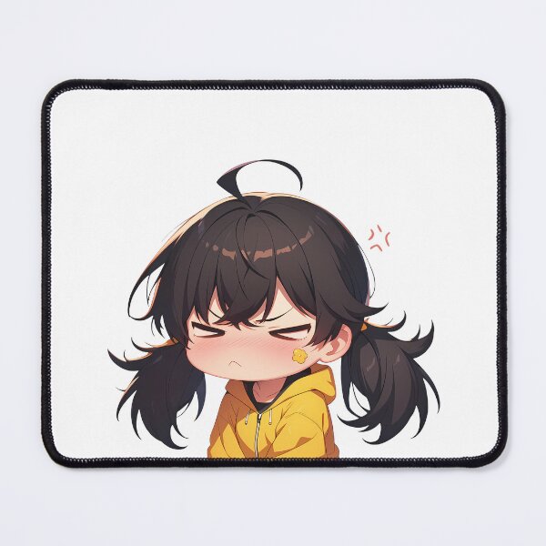 Item preview, Karen Araragi Bakemonogatari Chibi Sulky Hoodie Mood designed and sold by 108Recordings.