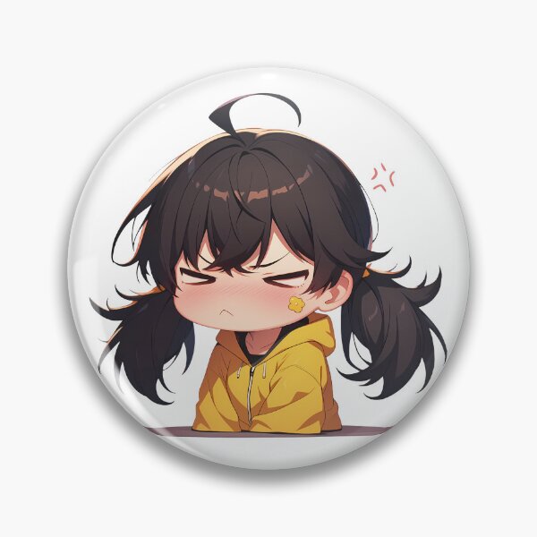 Artikelvorschau, Karen Araragi Bakemonogatari Chibi Sulky Hoodie Stimmung entworfen und verkauft von 108Recordings.