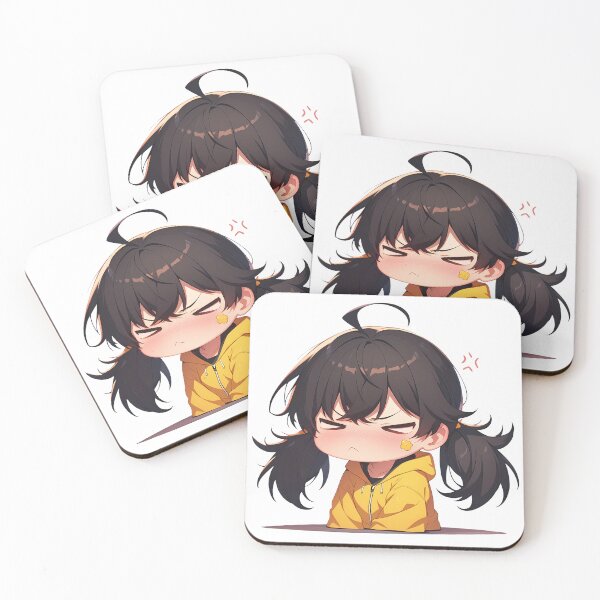 Item preview, Karen Araragi Bakemonogatari Chibi Sulky Hoodie Mood designed and sold by 108Recordings.