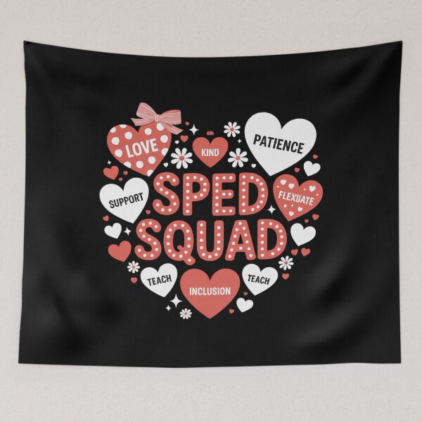 Item preview, Valentines Team SPED Teacher SPED Squad Special Education designed and sold by Moon-Ape.