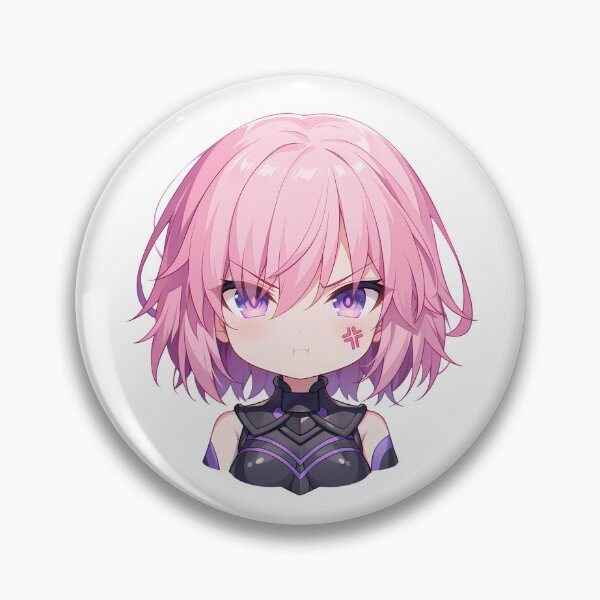Item preview, Mash Kyrielight Fate Grand Order Chibi Shielder Pout designed and sold by 108Recordings.