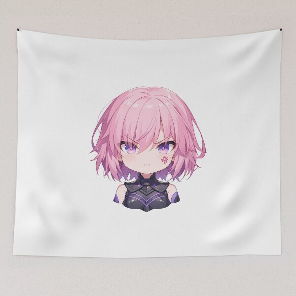 Item preview, Mash Kyrielight Fate Grand Order Chibi Shielder Pout designed and sold by 108Recordings.