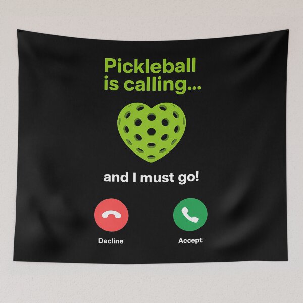 Item preview, Pickle Ball is Calling Team Gear & Player Pickleball designed and sold by HellD3vil-Art.