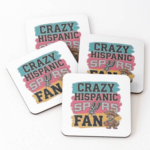 Item preview, Crazy Hispanic Spurs Fan designed and sold by jillianhanna.