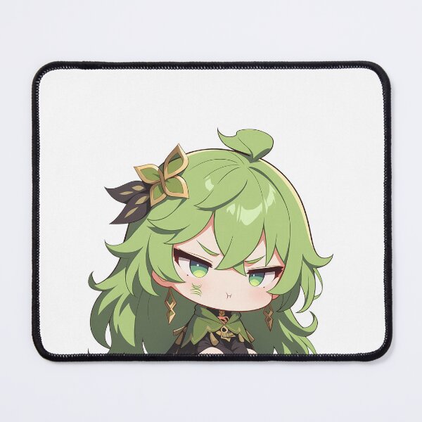 Item preview, Collei Genshin Impact Chibi Pout Mode Kawaii Rage designed and sold by 108Recordings.