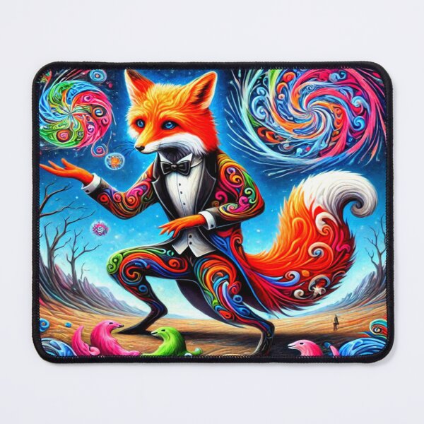 Item preview, Galactic Glamour: The Surreal Dapper Fox designed and sold by daweave77.