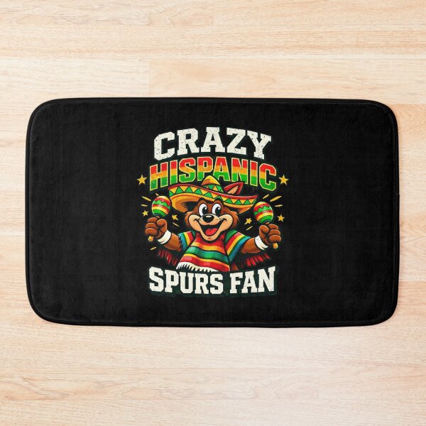 Item preview, Crazy Hispanic Spurs Fan designed and sold by jillianhanna.