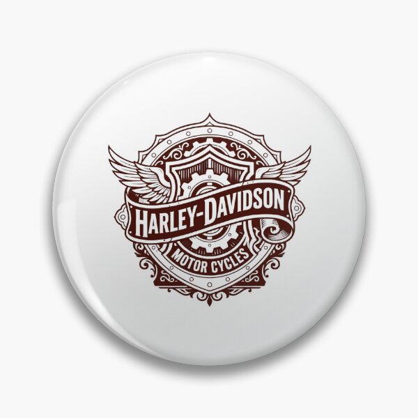 Item preview, Harley Davidson, Harley Eagle Logo, Music Lover Gift - Vintage Skull Style - Vintage Rock designed and sold by peggycantu.