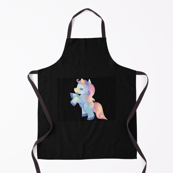 Item preview, Cute Rainbow Unicorn with Golden Horn designed and sold by Naamaart.