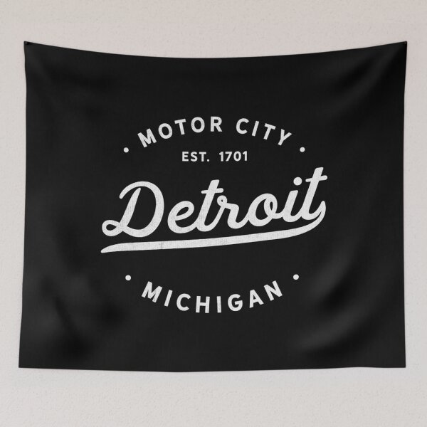 Item preview, Detroit Michigan Motor City Est 1701 designed and sold by hamza19911991.