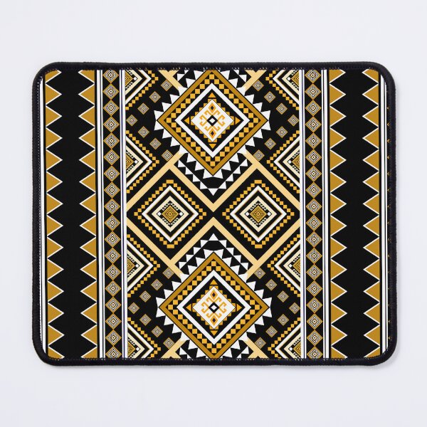 Item preview, Golden Tribal Geometric Diamond Pattern designed and sold by NM-Beyond.