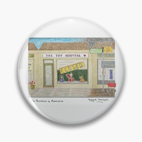 Item preview, The Persistence of Materialism designed and sold by MI-Artworks.
