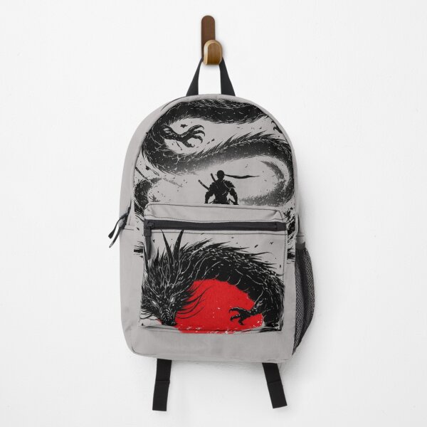 Item preview, Samurai Dragon Rising Sun Japanese Art designed and sold by ZenvyraLab.