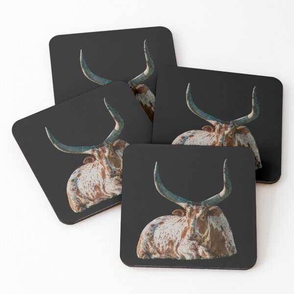 Item preview, Longhorn Bull Resting California Pasture Wildlife Photography designed and sold by Elwynn WildLight Photography.