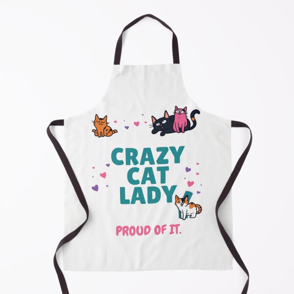 Item preview, Crazy Cat Lady Proud Of It | Funny Cat Lover Gift | Cat Mom Shirt designed and sold by AkiraCustoms.