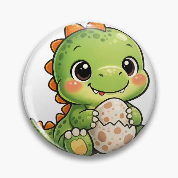 Item preview, Cute Baby Dinosaur with Egg designed and sold by Peter-Wurst.