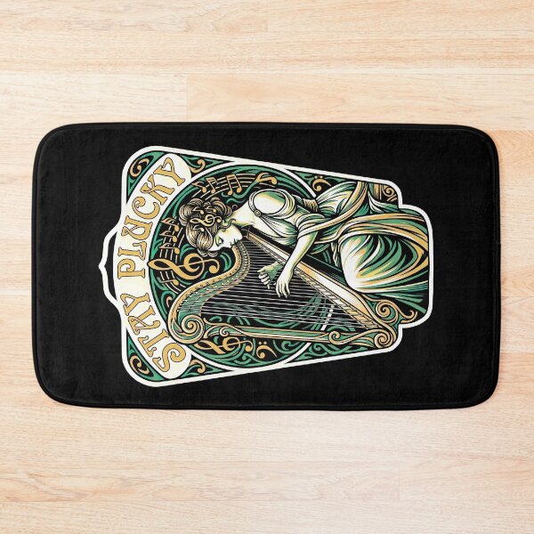 Item preview, Harp Player Harpist Girl Music Stay Plucky Woman Musician designed and sold by GrandeDuc.