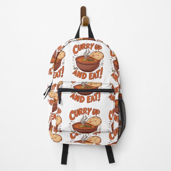 Item preview, Curry Up and Eat – Funny Indian Food Pun Spicy Curry Lover Design designed and sold by Globalcitytees.