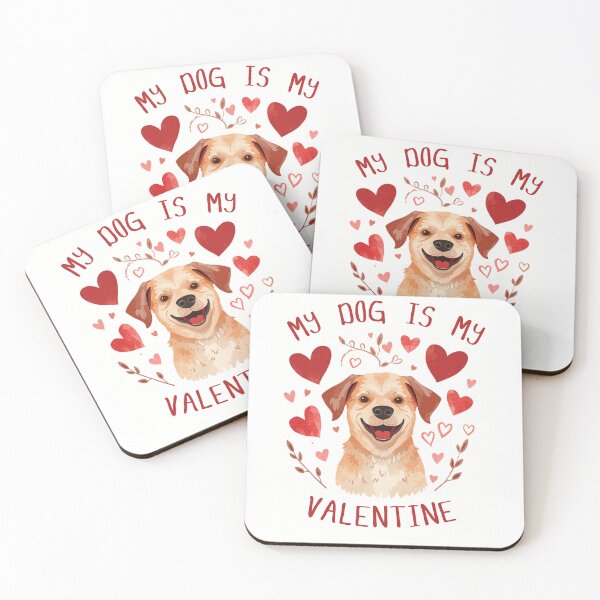 Item preview, My Dog Is My Valentine | Dog Lover Shirt | Cute Dog Gift designed and sold by AkiraCustoms.