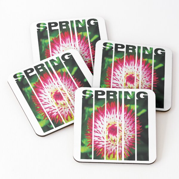 Item preview, Spring Energy Burst | Abstract Floral Typography Design designed and sold by DrTol.