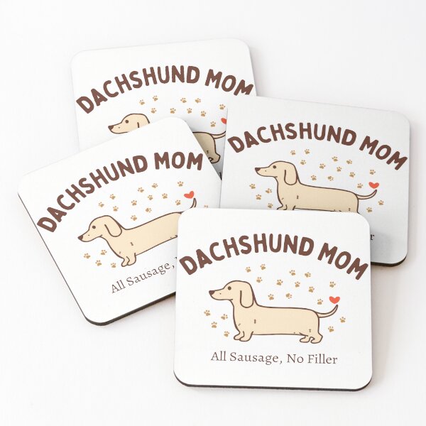 Aperçu de l'œuvre Maman Teckel | T-shirt Maman Chien Saucisse | Cadeau Teckel Drôle créée et vendue par AkiraCustoms.