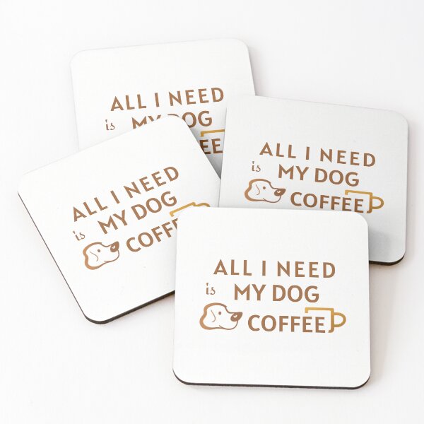 Item preview, All I Need Is My Dog And Coffee | Dog Lover Coffee Shirt | Morning Dog Mom Tee designed and sold by AkiraCustoms.