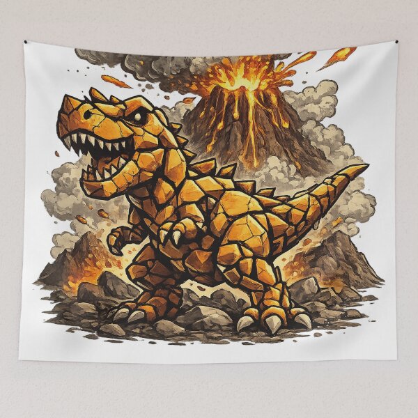 Item preview,  Fire Lava T-Rex designed and sold by Peter-Wurst.