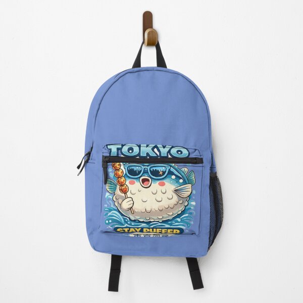 Item preview, Tokyo Puffer Fish Shirt Cute Kawaii Fugu Japanese Street Food Tee Funny Stay Puffer Graphic T-Shirt designed and sold by GMWoo.
