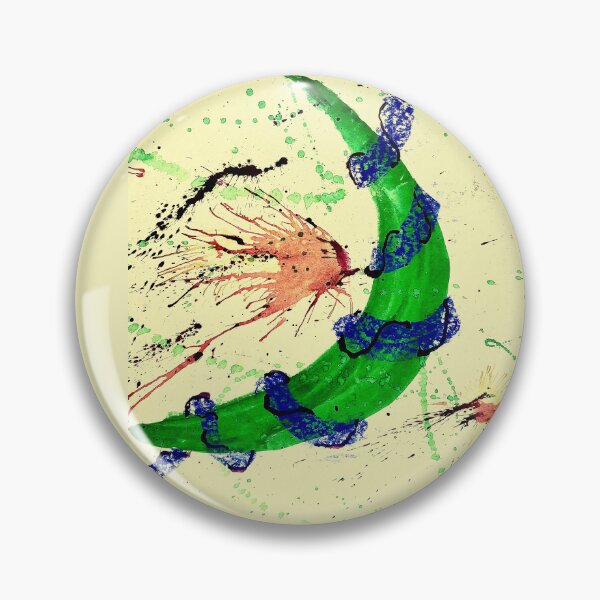 Item preview, Moon Dream Splatter — Abstract Expressionist Watercolor designed and sold by VisionBazaar.